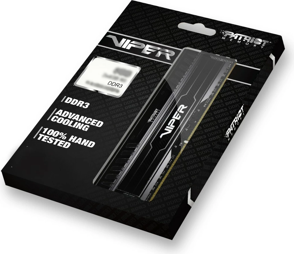 RAM pomnilnik Patriot Viper 3 8GB DDR3 1600MHz Black Mamba
