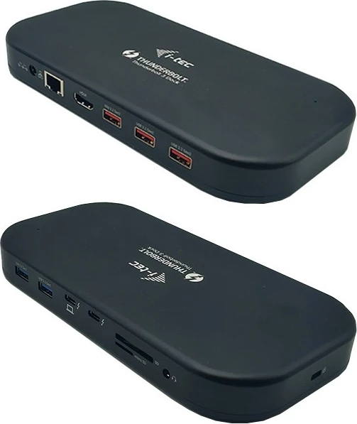 Docking postaja Thunderbolt 3/USB-C Dual 4K, 60W, črna - i-tec