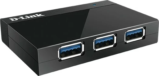 USB razdelilec, 4 vrata, črn D-Link DUB-1340