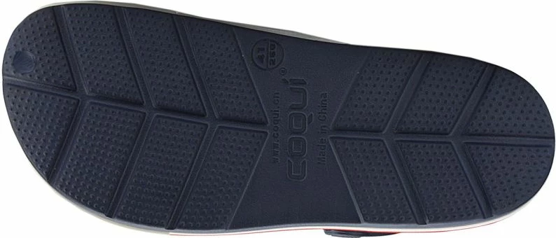 Sandali Coqui Lindo za ženske, mornarsko modra in bela