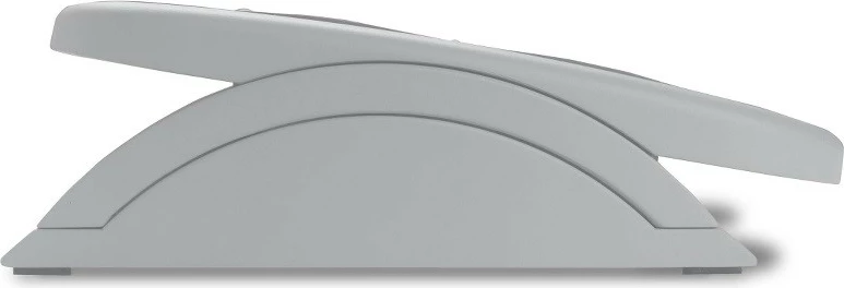 Ergonomska opora za noge Kensington SoleMate 56145, nastavljiv naklon 20°, 450 x 350 mm, protizdrsna/masažna površina, črna/bela