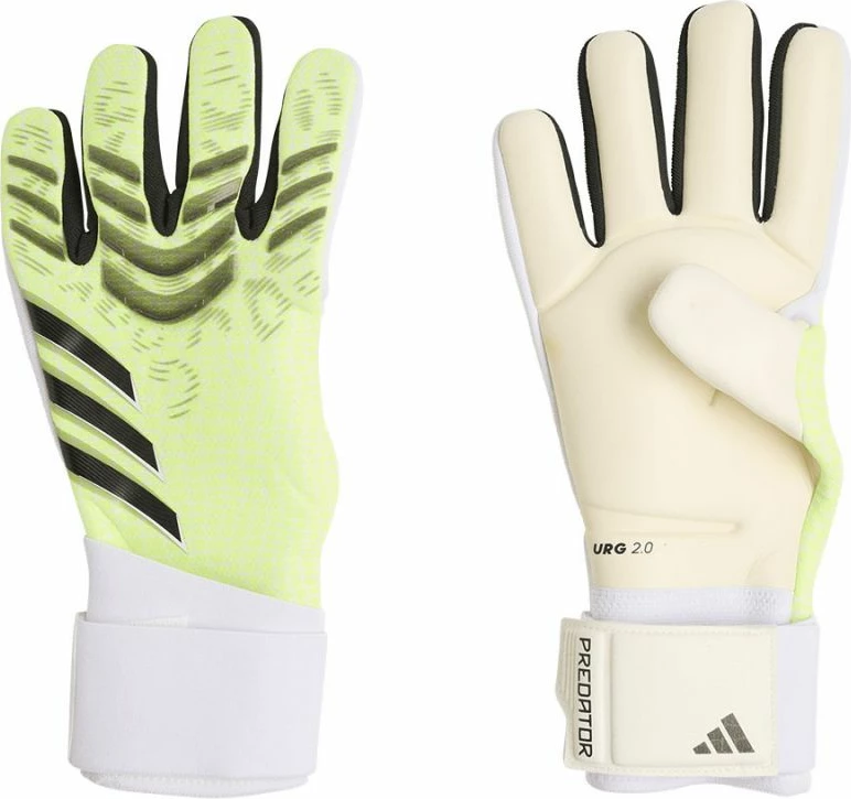 Rokavice za vratarje, adidas Predator GL COM, rumene, moške