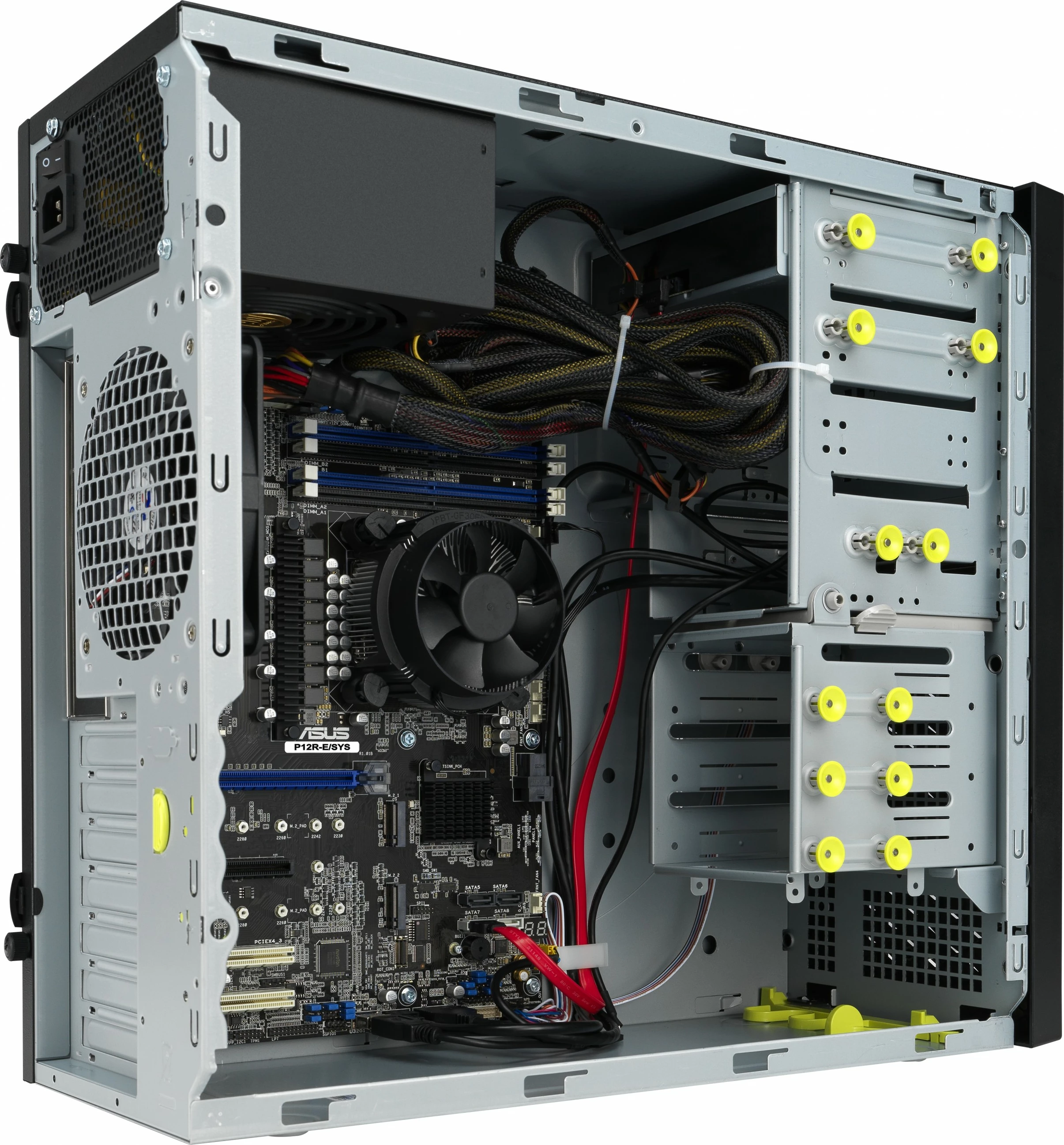 Strežniška kaseta ASUS TS100-E11-PI4 barebone, 300 W, črna