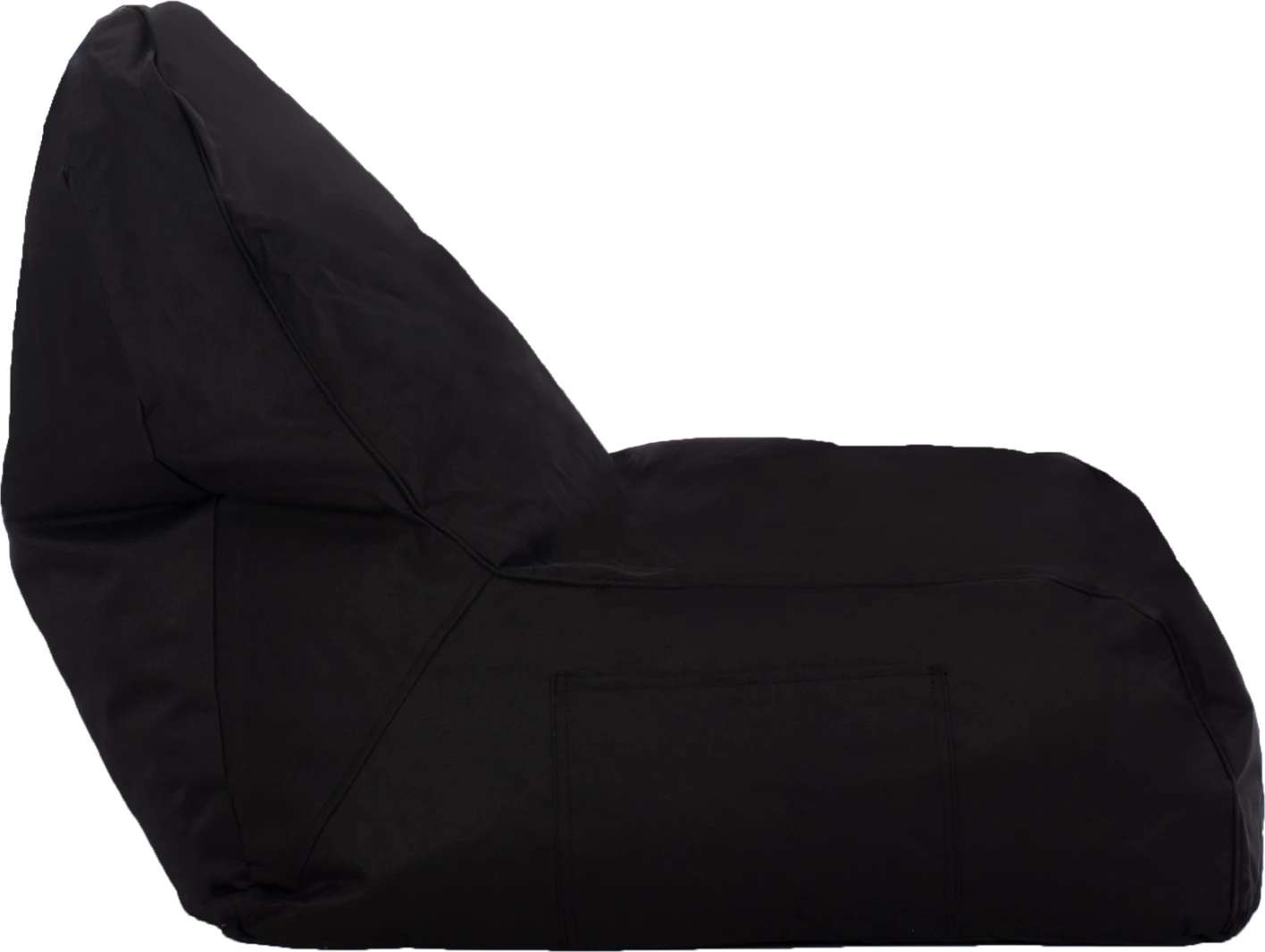 Zunanja fotelja, črna, z UV zaščito, 81x78x73 cm