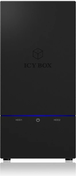 Zunanji ohišje ICY BOX IB-RD3621U3, 2x 3,5", USB 3.0, RAID, črno