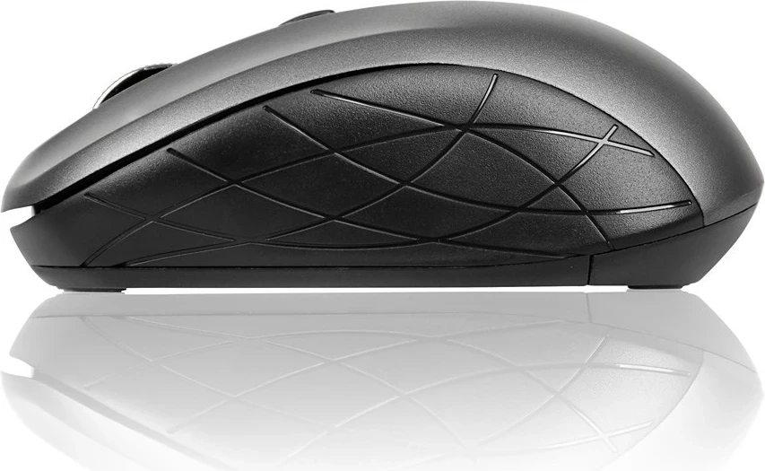 Optični brezžični miška iBOX i009W, 1600 DPI, siva