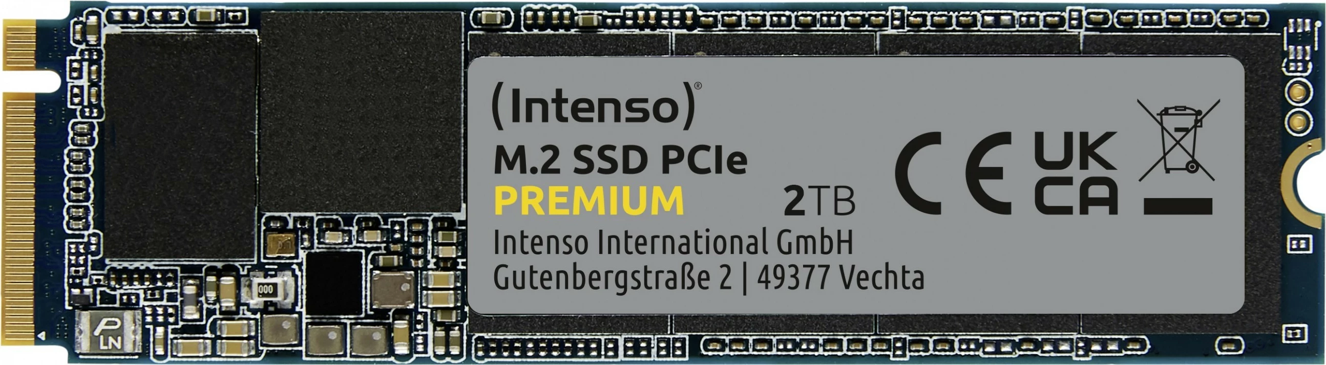 SSD 2 TB, M.2, 2100 MB/s Intenso 3835470
