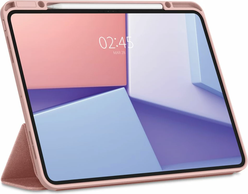 Zaščitni ovoj Spigen Urban Fit za iPad Pro 13" 2024, rožnat