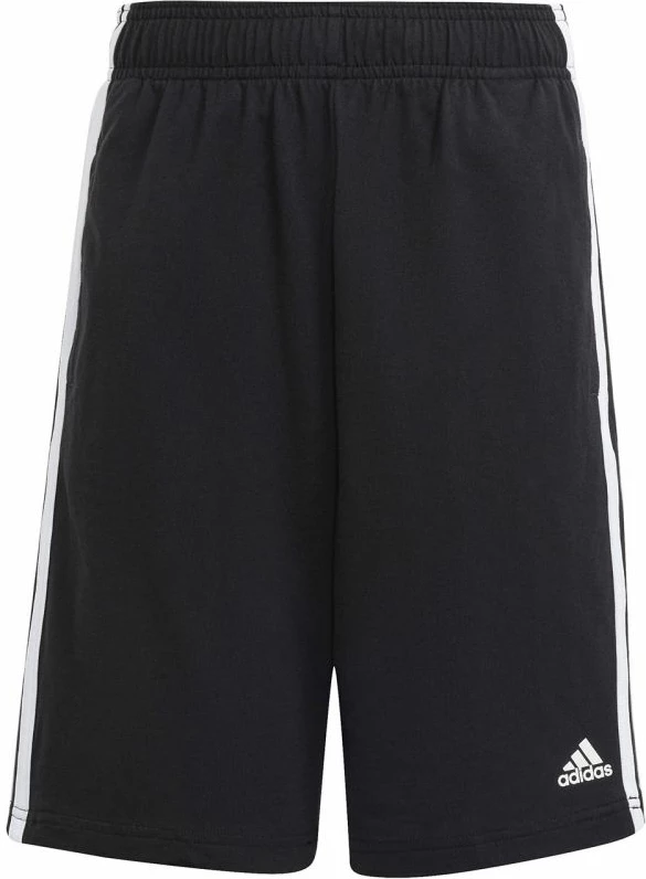 Otroške športne kratke hlače adidas, črne