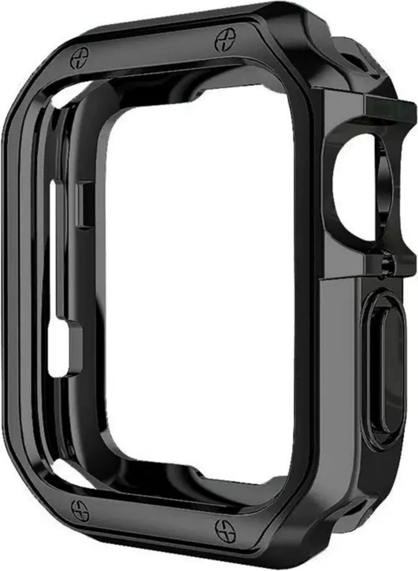 Zaščitni ovoj Hurtel Soft Strong za Apple Watch 42 mm Series 10, črn