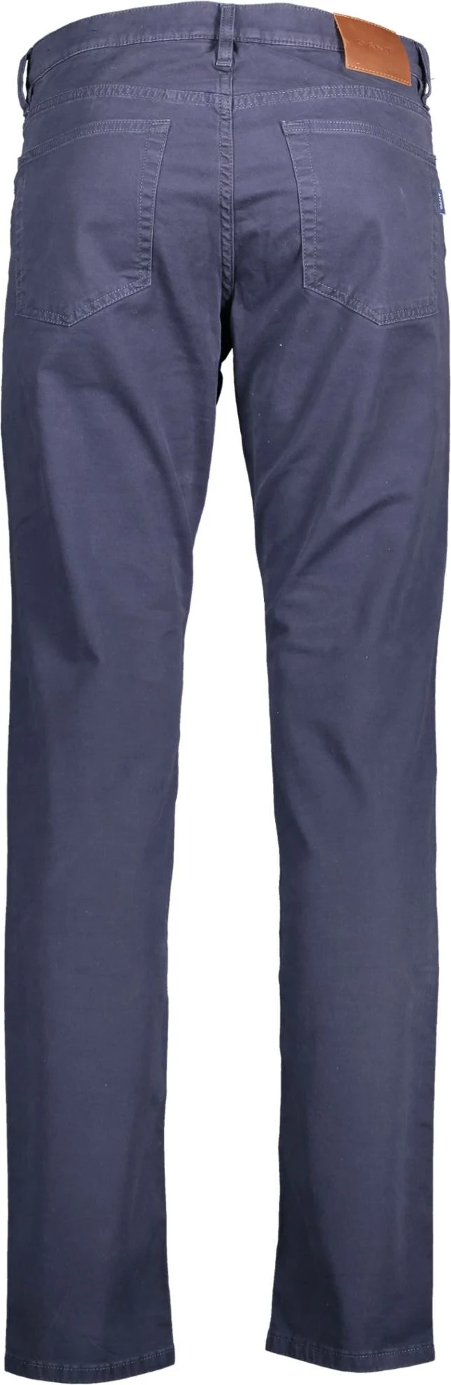 Slim fit modre hlače GANT za moške