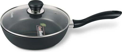 Tigan z lopatico Maestro MR-1205-28, 28 cm, črn