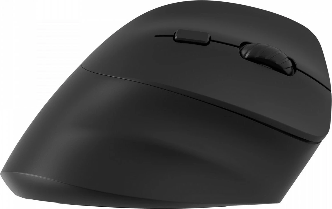 Ergonomska brezžična miška za desno roko YENKEE YMS 5060, 2400 DPI, črna