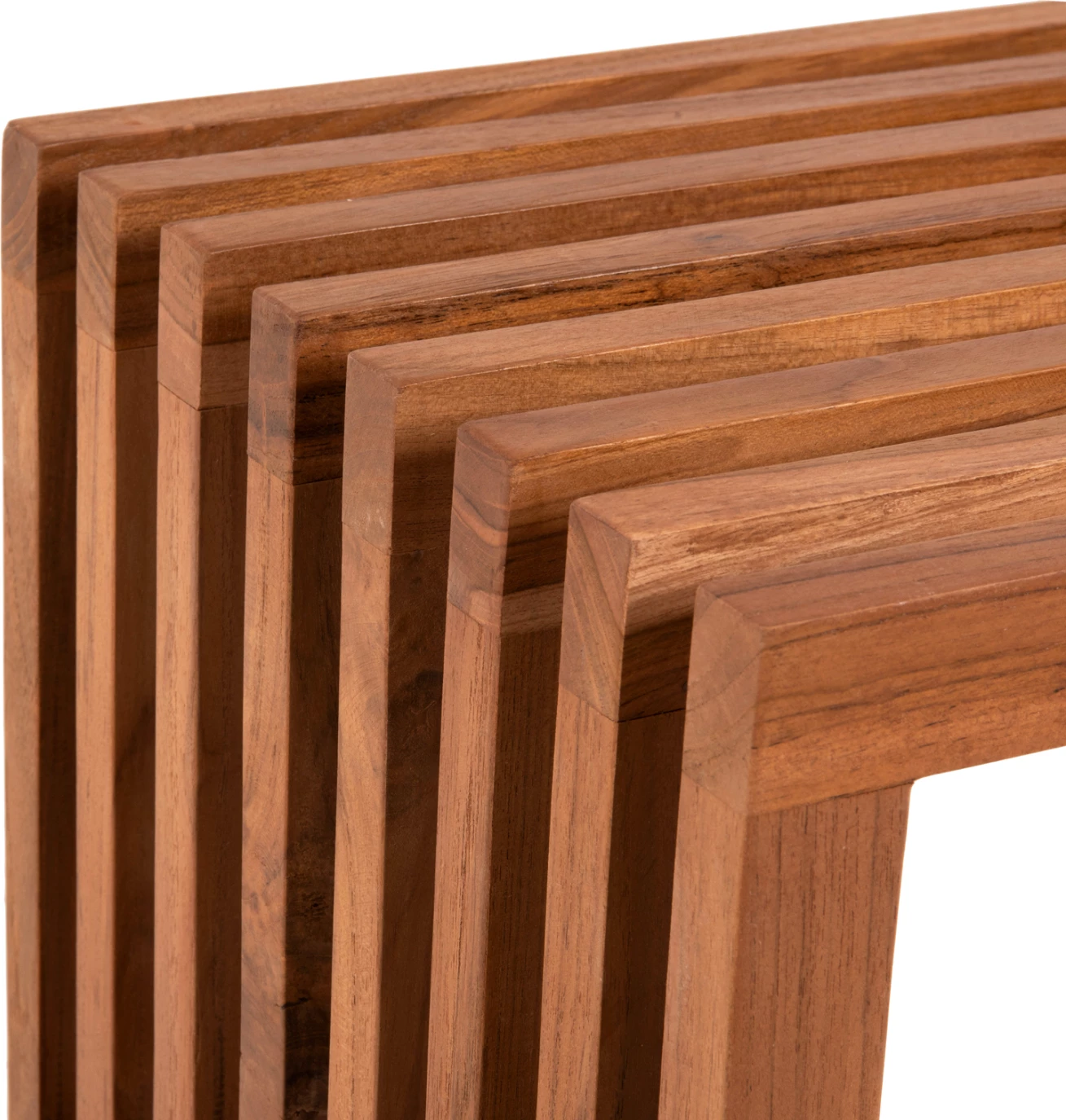 Klop NYA FH9829 iz masivnega tikovega lesa 139,5x34,5x48,5H cm