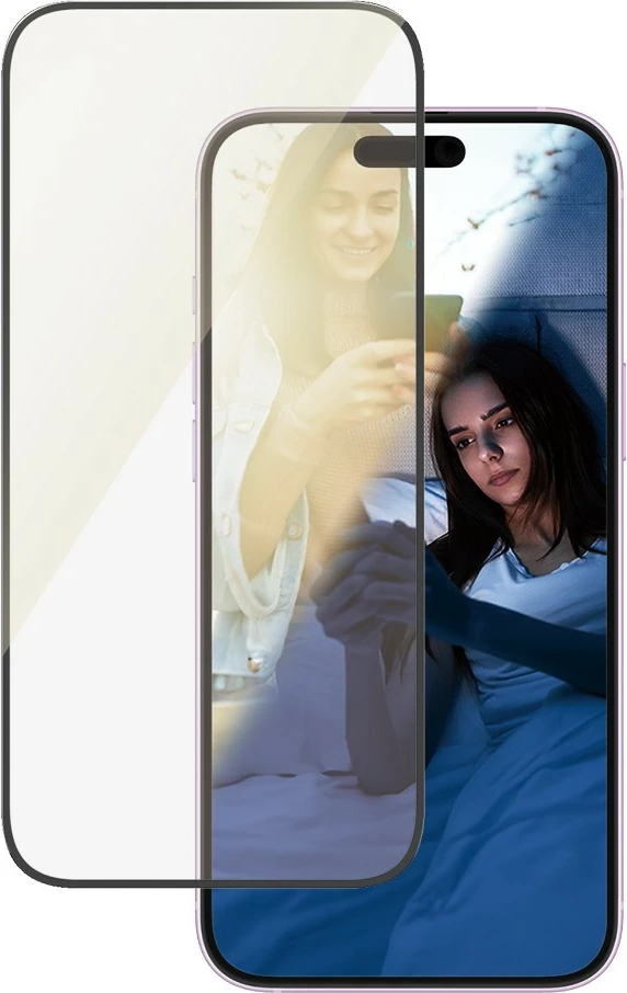 Zaščita zaslona EyeCare za iPhone 16/15 Plus, PanzerGlass