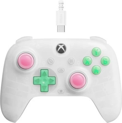 Kompakten žični gamepad 8BitDo Ultimate Mini za Xbox, PC, RET00505, bel