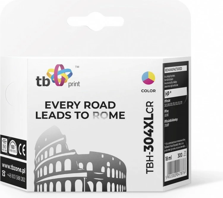 Barvna toner kartuša TB Print TBH-304XLCR za HP, s čipom