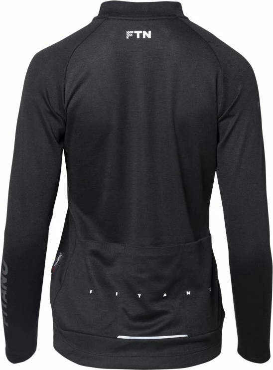 Kolesarska majica za ženske Fitanu, črna