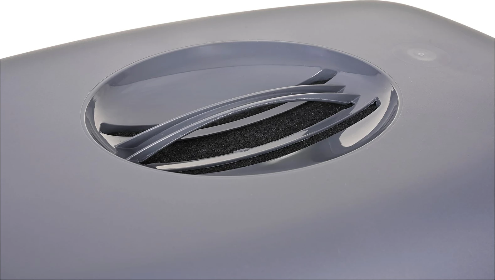 Knjiga za mačji pesek DIAMENTIQ BAYA, plastika, 55,5 x 40 x 38,7 cm, antracit