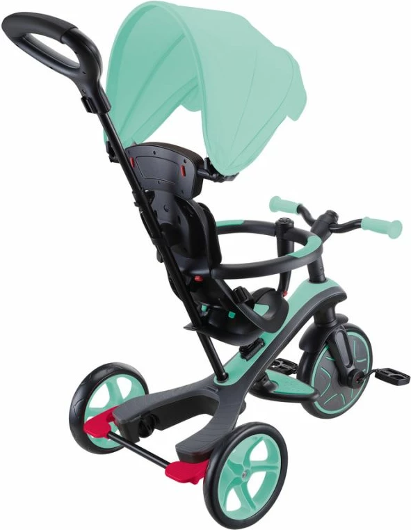 Multifunkcijski tricikel in balansno kolo Yakimasport, zelen