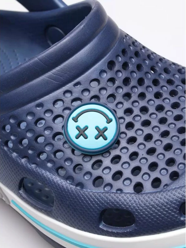 Otroške natikače Coqui Lindo Jr, temno modre