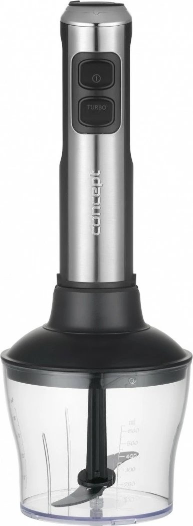 Roko mešalnik Concept TM5500, 1500 W, komplet dodatkov, inox/črn