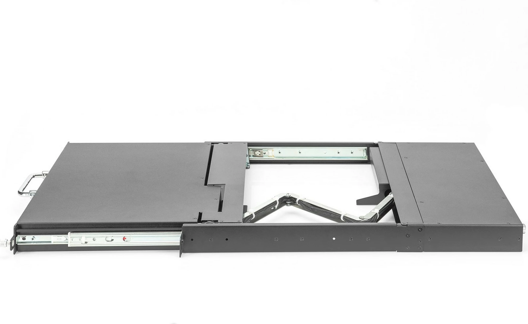 Modularna konzola 17" HD LCD, 8-portni KVM CAT5, Digitus, črna