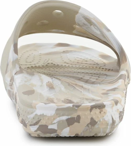Natikače Crocs Classic Marbled, kremne, unisex