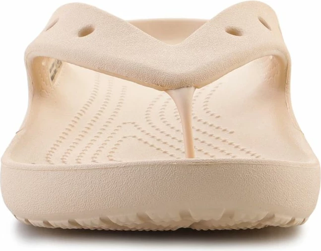 Flip-flop natikači Crocs Classic Flip V2, bež