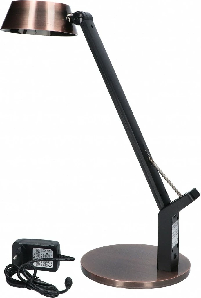 Namizna svetilka, Maxcom ML 4400 LED, 8W, 480 lm, bakrena