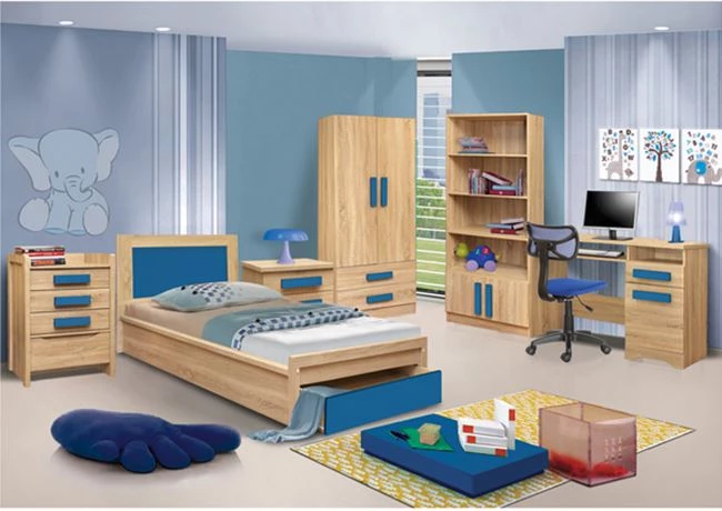 Nočna omarica Playroom Sonama-Modra FH331+FH336.01 40Χ48Χ39cm
