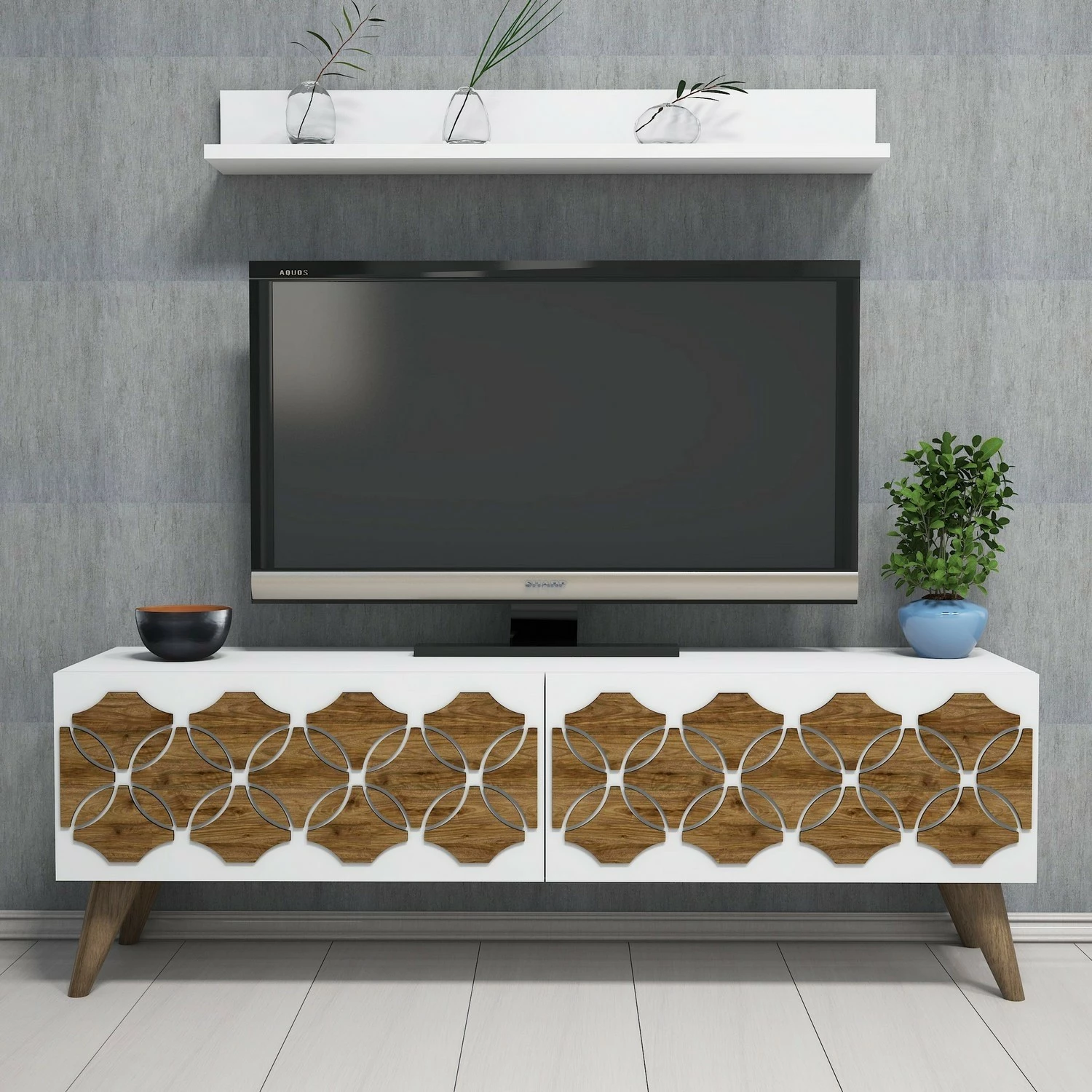 Enota za TV Nisan, Hanah Home, bela