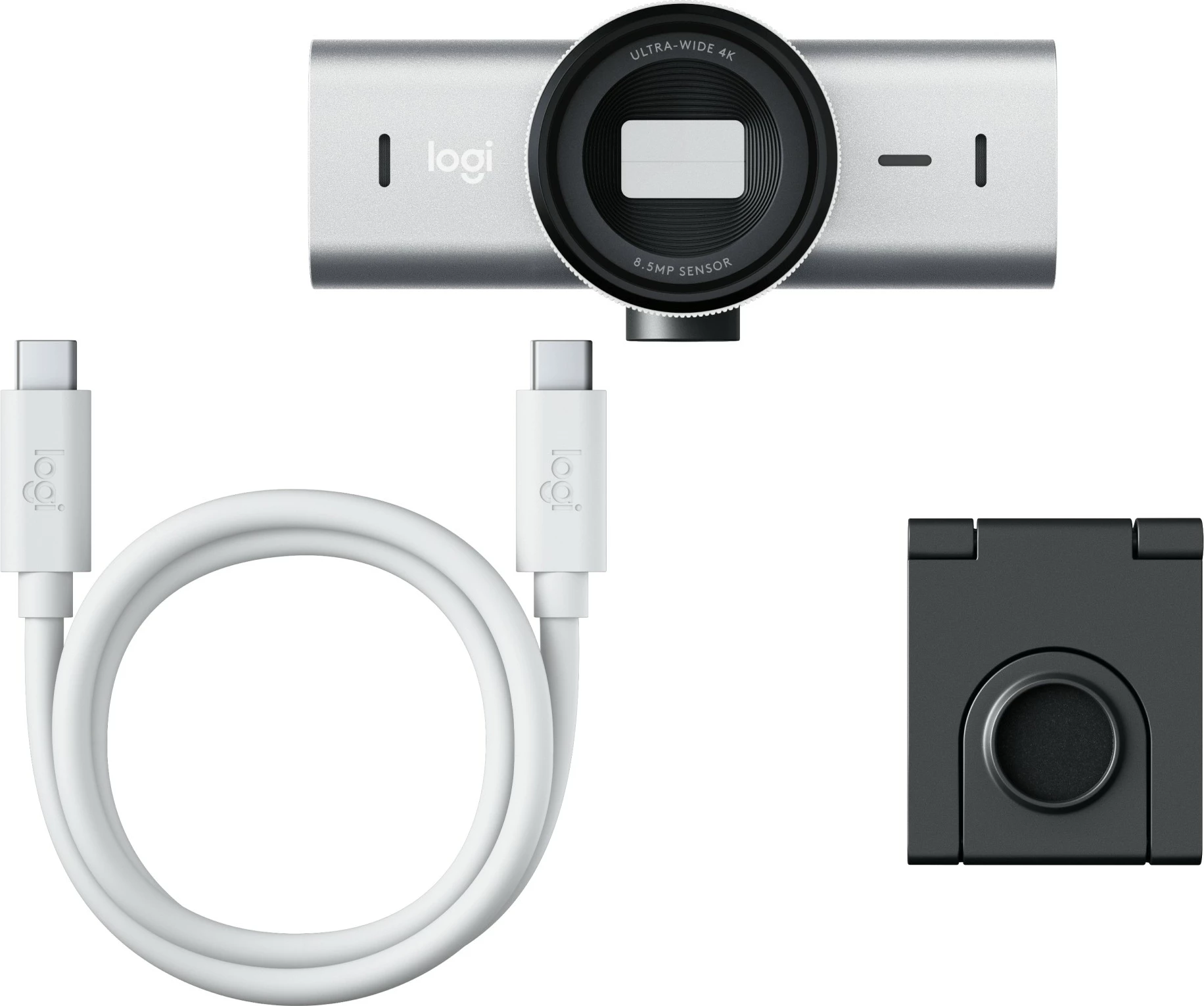 Webcam 4K Ultra HD z 30 fps, 4x zoom, pokrovčkom za zasebnost, Logitech MX Brio