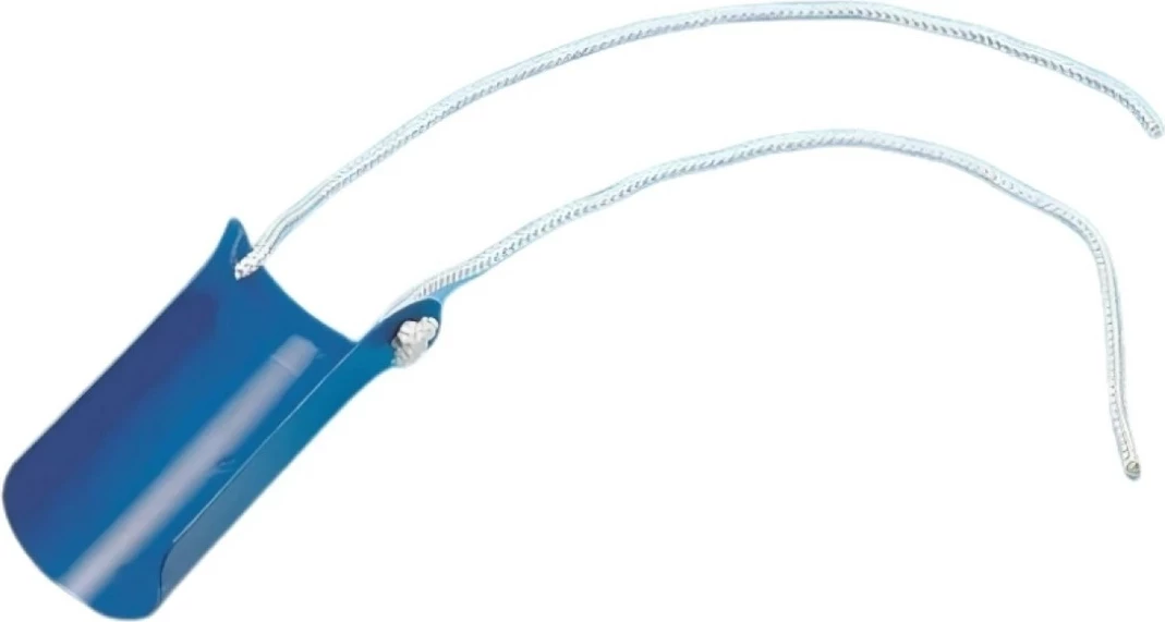 Pripomoček za obuvanje nogavic SUNDO 25002, plastika, moder