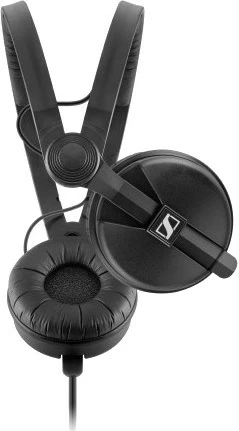 Profesionalne zaprte slušalke Sennheiser HD 25, z 1,5 m kablom, črne
