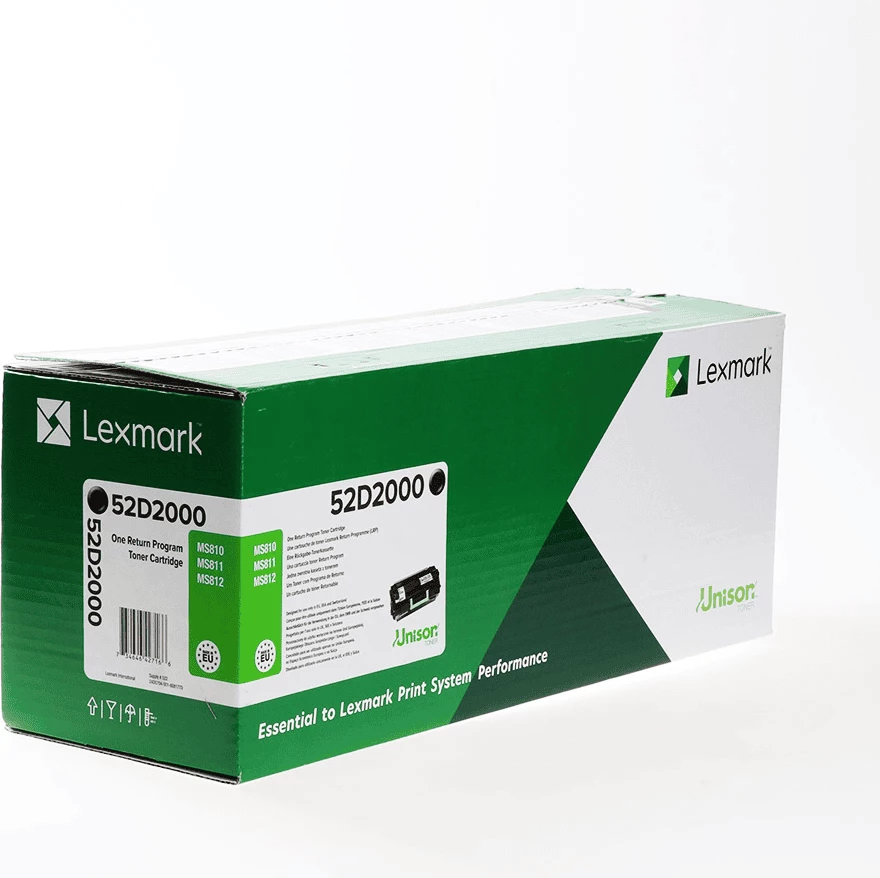 Toner Lexmark 52D2000, 6000 strani, črn