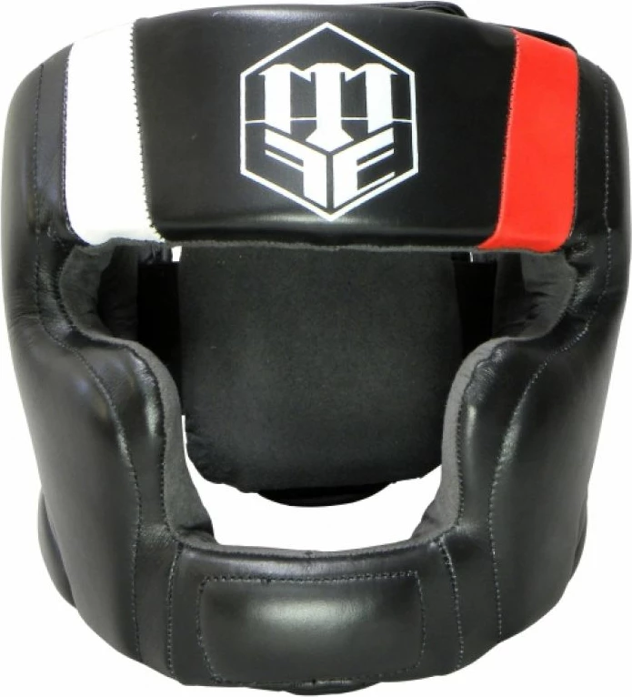 Boksarska čelada za moške Masters, črna