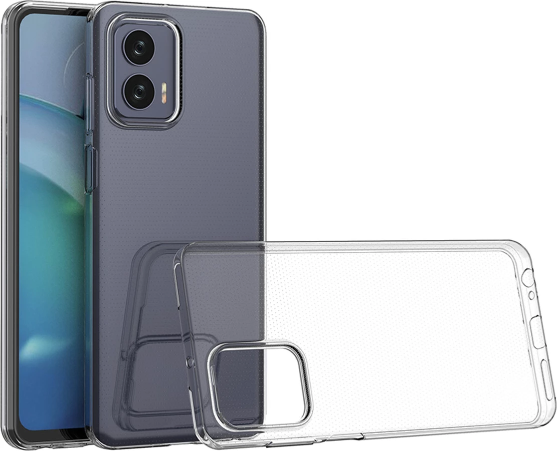 Prozoren zaščitni ovitek Hurtel Ultra Clear 0,5 mm za Motorola Moto G73 5G, prozoren
