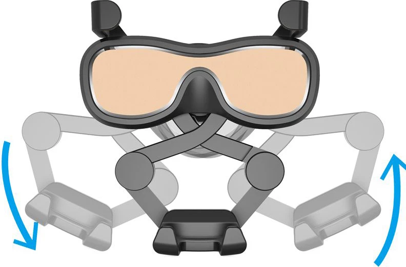 Držalo za telefon z zračnim osvežilcem Hurtel YC06, črno