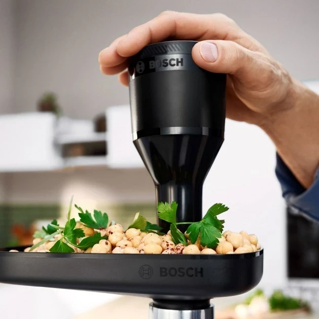 Električni mlinček za meso Bosch MFWS660B, 500 W, črno/srebrn