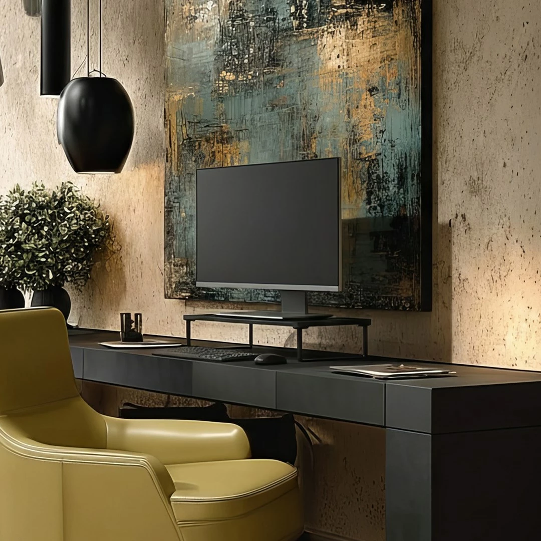 Stojalo za monitor/prenosnik, do 32", 20 kg, črno Maclean MC-933