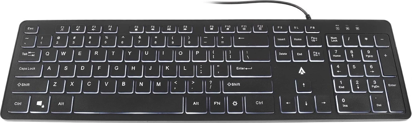 Žična tipkovnica Accura Artesia ACC-K1408, črna