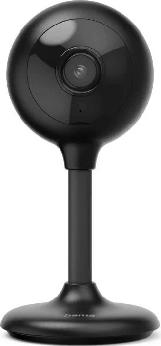 Monitorna kamera Hama 176651, WiFi, Full HD, mikrofon, zaznavanje gibanja, črna