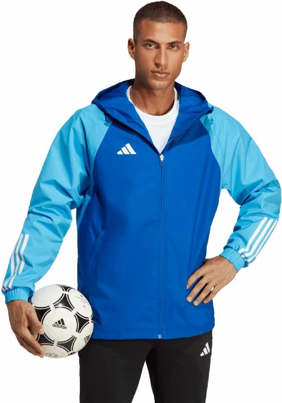 Jakna za moške adidas Tiro 23 Competition All Weather, modra