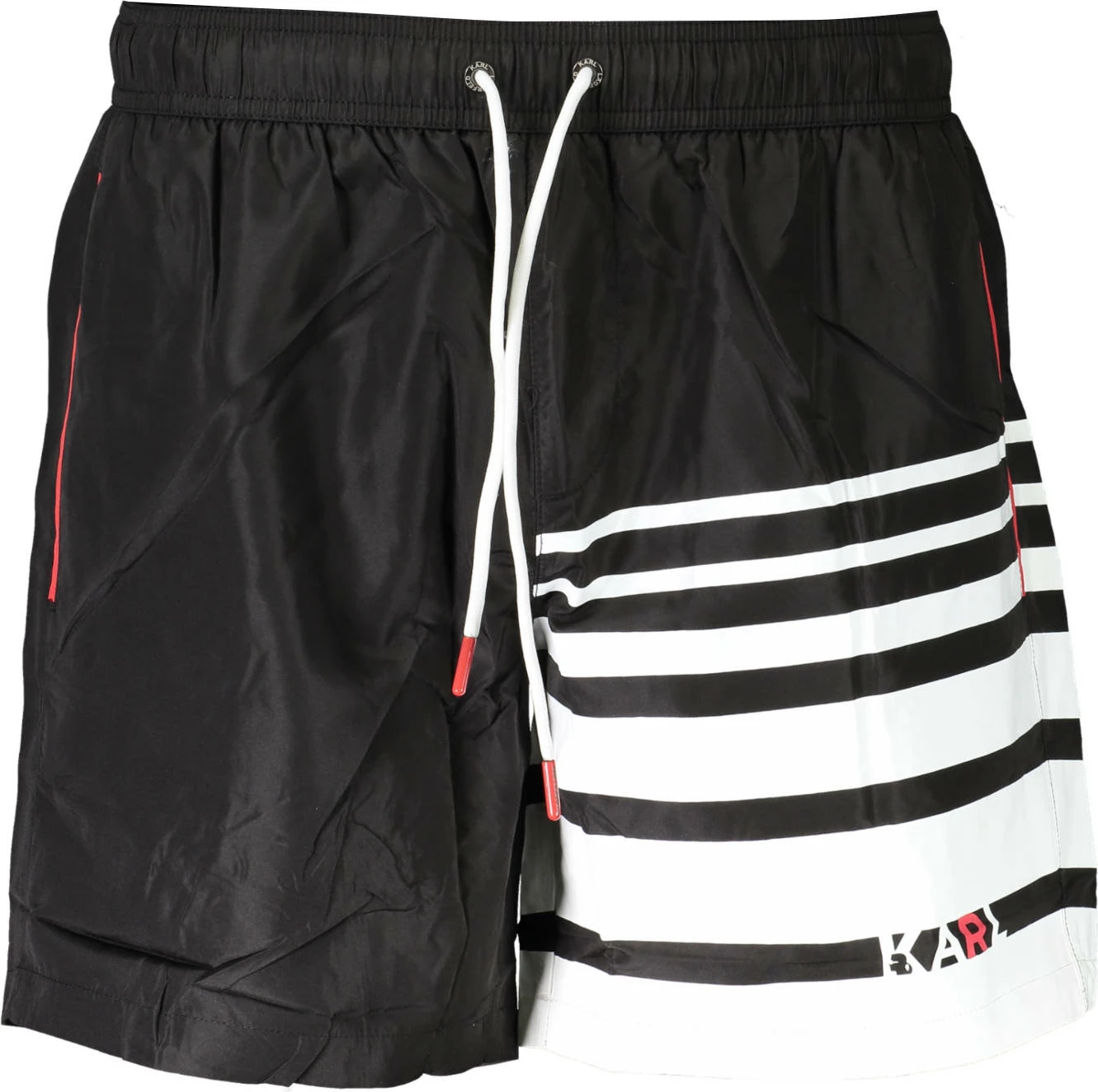 Plavalne hlače, moške, črne KARL LAGERFELD BEACHWEAR