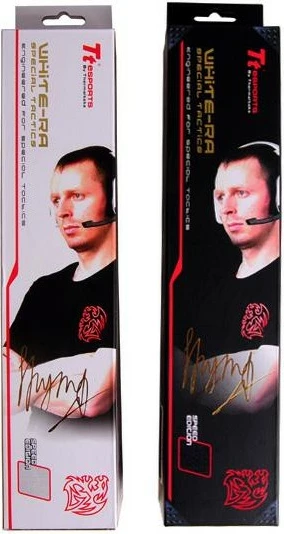 Mauspad Thermaltake TteSPORTS White-Ra, 360x300 mm, bel