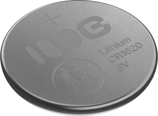 Gumbna baterija CR1620, 70 mAh, 3 V, Green Cell, komplet 5 kos