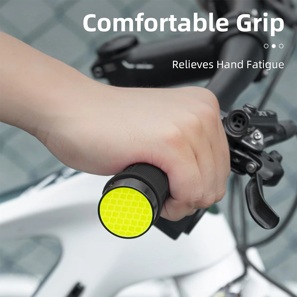 Ročaji za kolo z odsevniki Rockbros 40720007001, črni