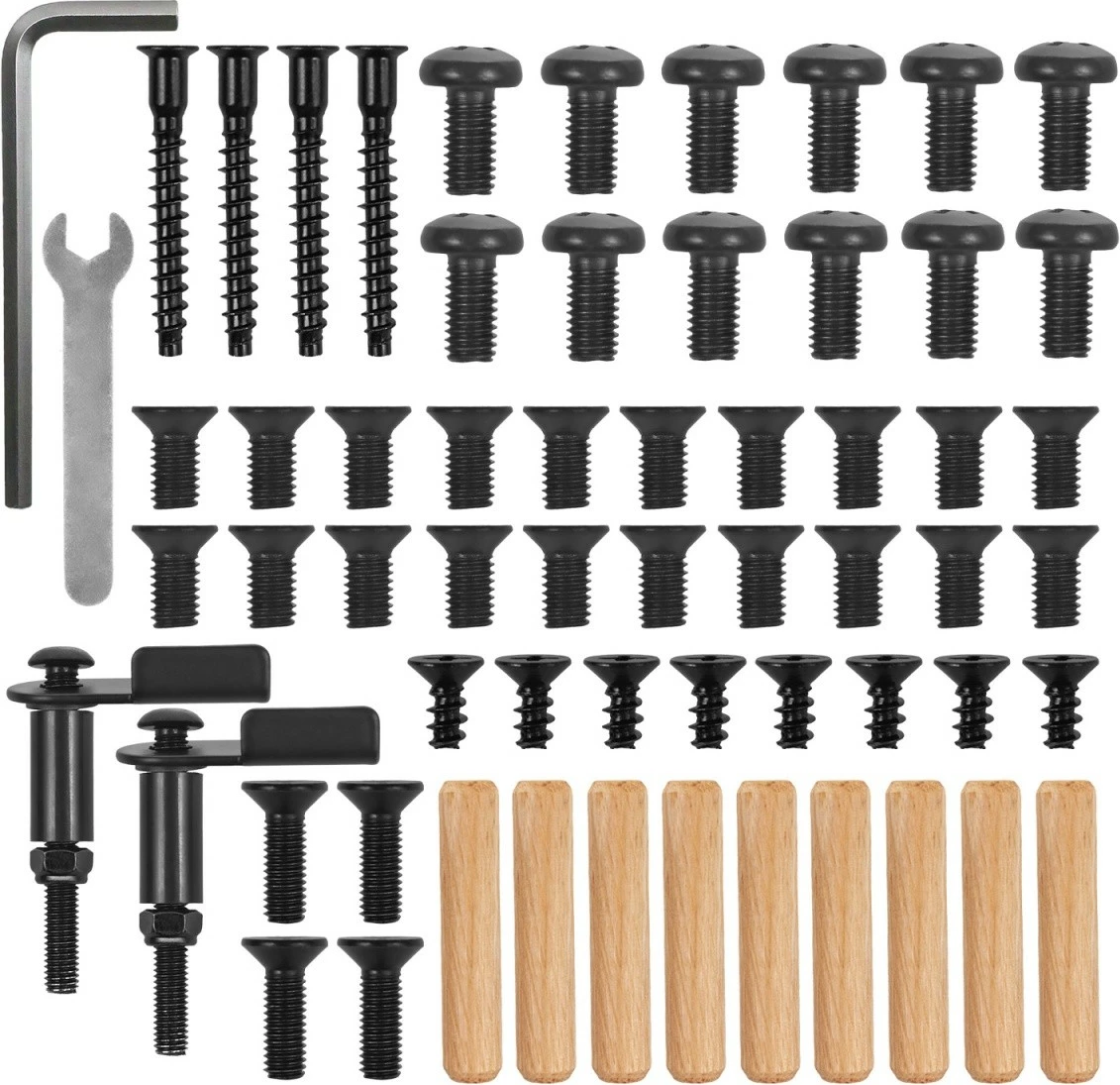 Razdelilec za mizo z dodatki Ergo Office ER-301B, črn