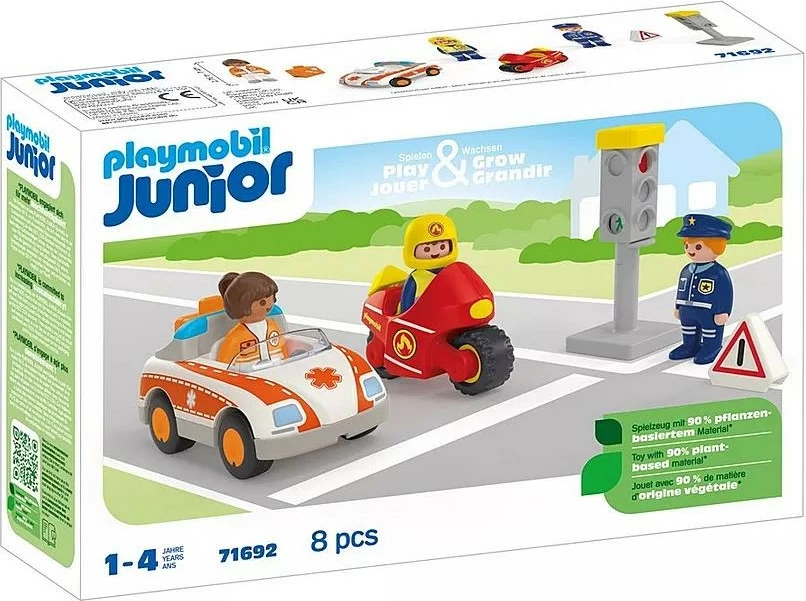 Set figuric Everyday Heroes, Playmobil Junior 71692, 8 kosov